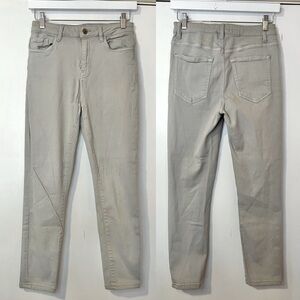 Beige/grey skinny jeans